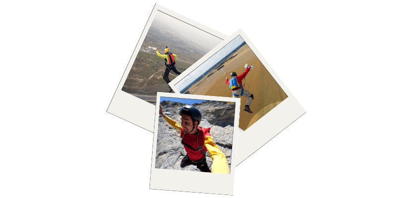 BASE Jumping Collage